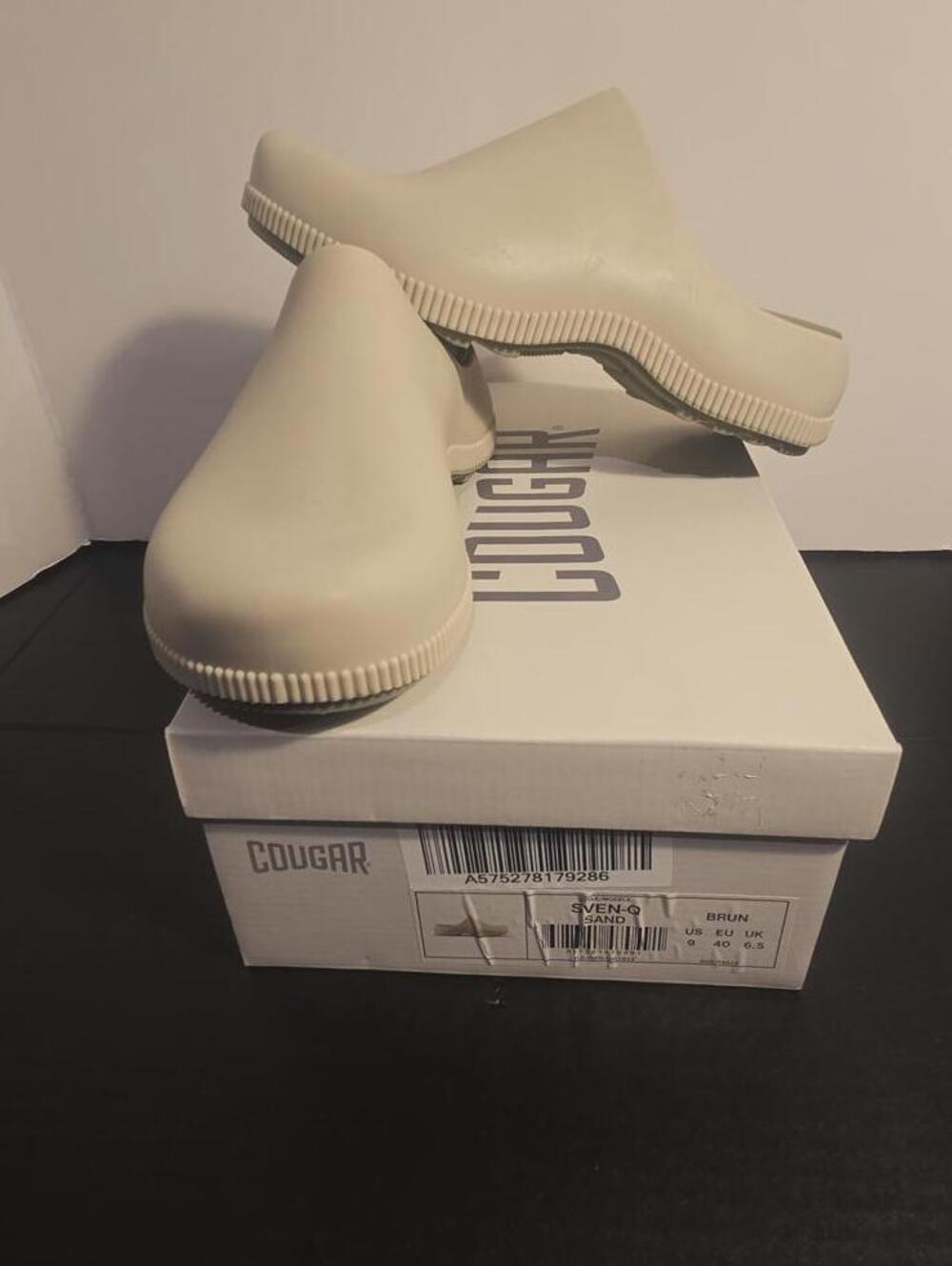 Cougar Sven-Q Sand Slip-On Mules - Size 9 US
